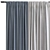 Tactile Timeworn Curtain Panel 3D model small image 3