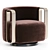 Modern Kelly Bracelet Armchair Design 3D model small image 1