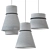 Lampatron PEO Pendant Light Trio 3D model small image 2