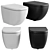 Villeroy&Boch Antheus Wall-Hung Toilet 3D model small image 1