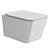Teka Formentera Wall-Hung Toilet 3D model small image 1