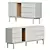 Teulat Corvo Sideboard in 2 Colors 3D model small image 2