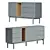  Teulat Corvo Sideboard in 2 Colors 3D model small image 3