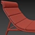 Contemporary Longframe Sunbed Design 3D model small image 7