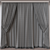 Modern Curtain 3D Model poly 100825 3D model small image 4