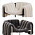 Cloud Comfort Lounge Chair 3D model small image 3