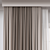 Render-ready Curtain A210, Various Exports 3D model small image 3