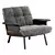 Daiki Armchairs | Minotti Design 3D model small image 1