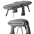 Bonaldo Modern Saddle Design Model 3D model small image 7