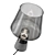 Elegant Katelyn Desk Lamp 3D model small image 2