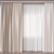  3D Curtain Model for Vray 3D model small image 1