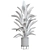 Modern Plant Collection 55 3D model small image 2