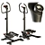 HyperFit Supertrainer G-115 Stepper 3D model small image 1