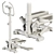 HyperFit Supertrainer G-115 Stepper 3D model small image 7