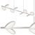 Eye Spy Adjustable Island Chandelier 3D model small image 1