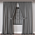 Modern 3D Curtain Modelет: vray, corona 3D model small image 4