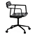  Vipp452 Swivel Chair: Sleek Design 3D model small image 4