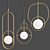 Modern Loop Pendant Lamp Collection 3D model small image 2