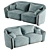 Etra Luxurious Modern Sofa 2015 3D model small image 1