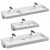 Jacob Delafon Terrace Sink Set 3D model small image 1