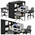 Modern Office Workspace Package 3D model small image 2