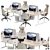 IKEA Office Workplace Bundle 3D model small image 2