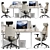 IKEA Office Workplace Bundle 3D model small image 3