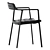 Vipp Modern Chairs & Table 3D model small image 4