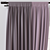 Modern Curtain 3D Model Render 3D model small image 2