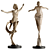 Variety Human Sculptures Set 2 3D model small image 2