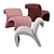 Eichholtz Vignola Chair: Timeless Elegance 3D model small image 3