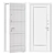 Bravo 7 Metal Entry Door 3D model small image 3