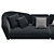 Modern Modular Seymour L Sofa 3D model small image 5