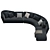 Modern Modular Seymour L Sofa 3D model small image 6