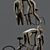 Romantic Cyclist Handmade Statue Art 3D model small image 2