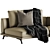 Modern Etienne Sofa Comp.I 3D model small image 5