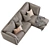 Modern Corner Sofa Topim 18 3D model small image 3