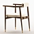 Modern Dining Chair 3D Model 3D model small image 4