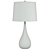 Sleek Metal Table Lamp 3D model small image 2