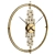 Modern Contemporary Clock 3D Model 3D model small image 1