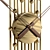 Modern Contemporary Clock 3D Model 3D model small image 2