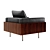 Brasilia Armchair: Elegant Seating Option 3D model small image 2