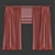 Unique Curtain 3D Model 3D model small image 4