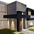 Sleek Modern House Model 2014 3D model small image 4