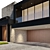 Sleek Modern House Model 2014 3D model small image 5