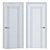Deco Art Glass Door 1800mm 3D model small image 2