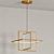 Modern Illusionary Light Fixture 3D model small image 2