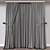 Elegant Curtain A234 with Versatile Export Options 3D model small image 4