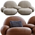 Modern Comfort: Pacha Sofa Design 3D model small image 1