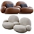 Modern Comfort: Pacha Sofa Design 3D model small image 4